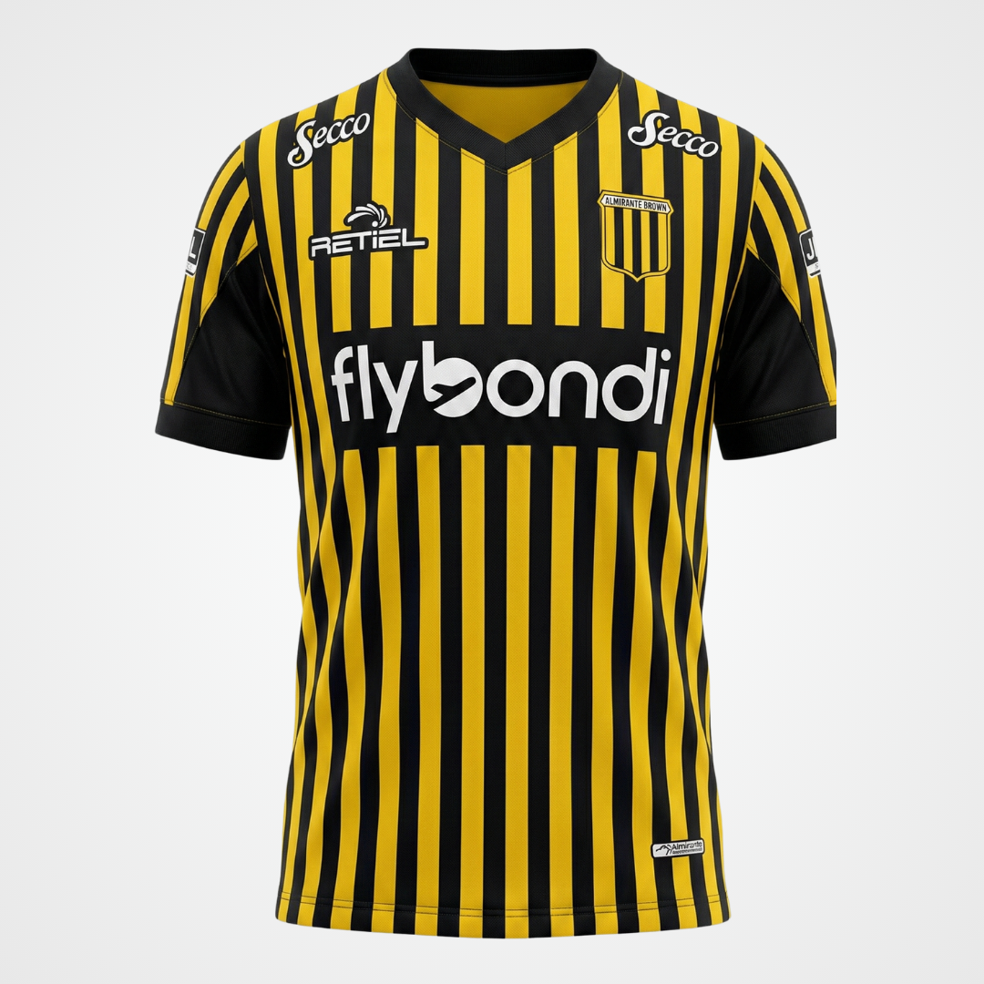 Home Jersey Club Atlético Almirante Brown 25-26